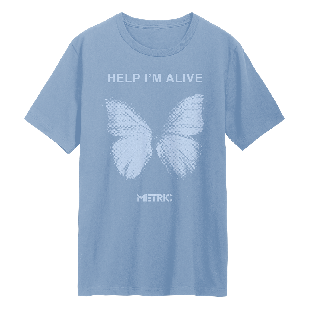Help I'm Alive Butterfly T-Shirt - Limited Edition