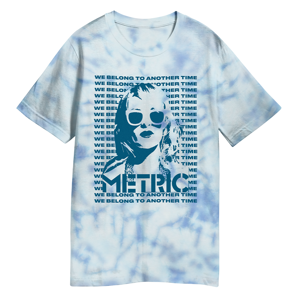 Emily Face Tie Dye T-Shirt "We Belong To Another Time" - Limited Edition