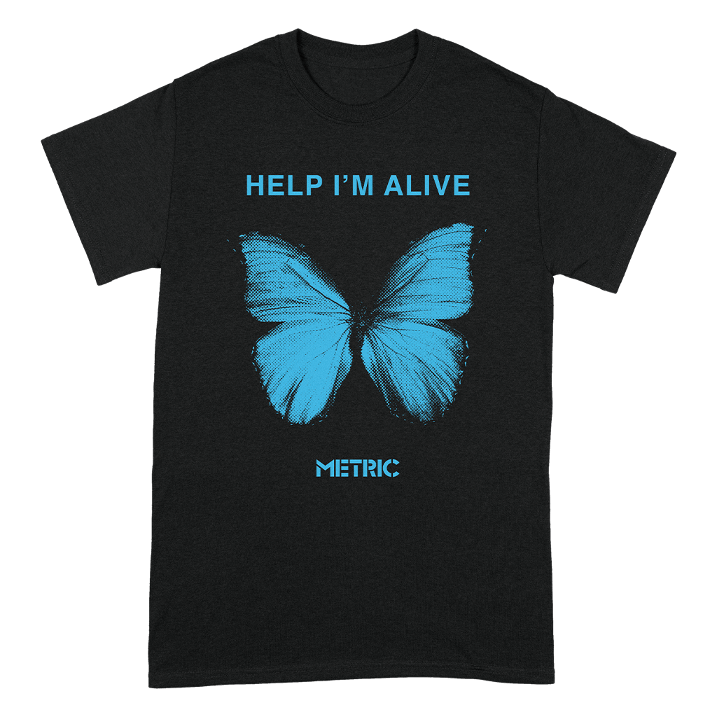 Help I'm Alive Butterfly T-Shirt