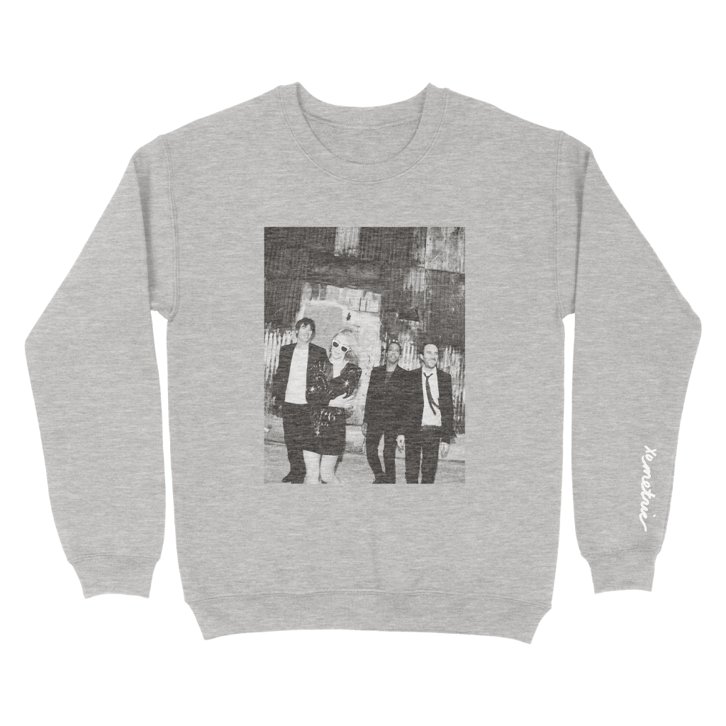 Metric Suits Crewneck Sweatshirt - Grey Heather - Metric