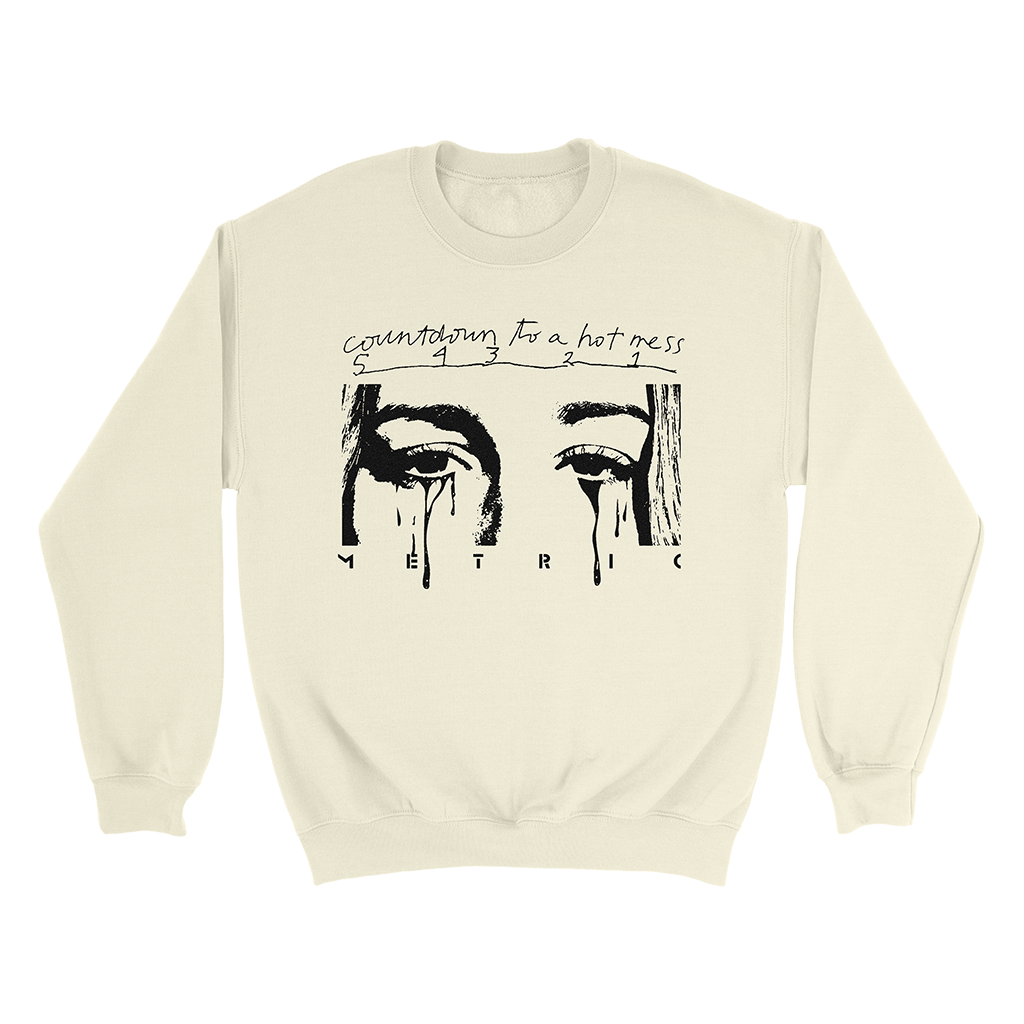 Metric Victim of Luck Crewneck Sweatshirt - Sand - Metric Online Store