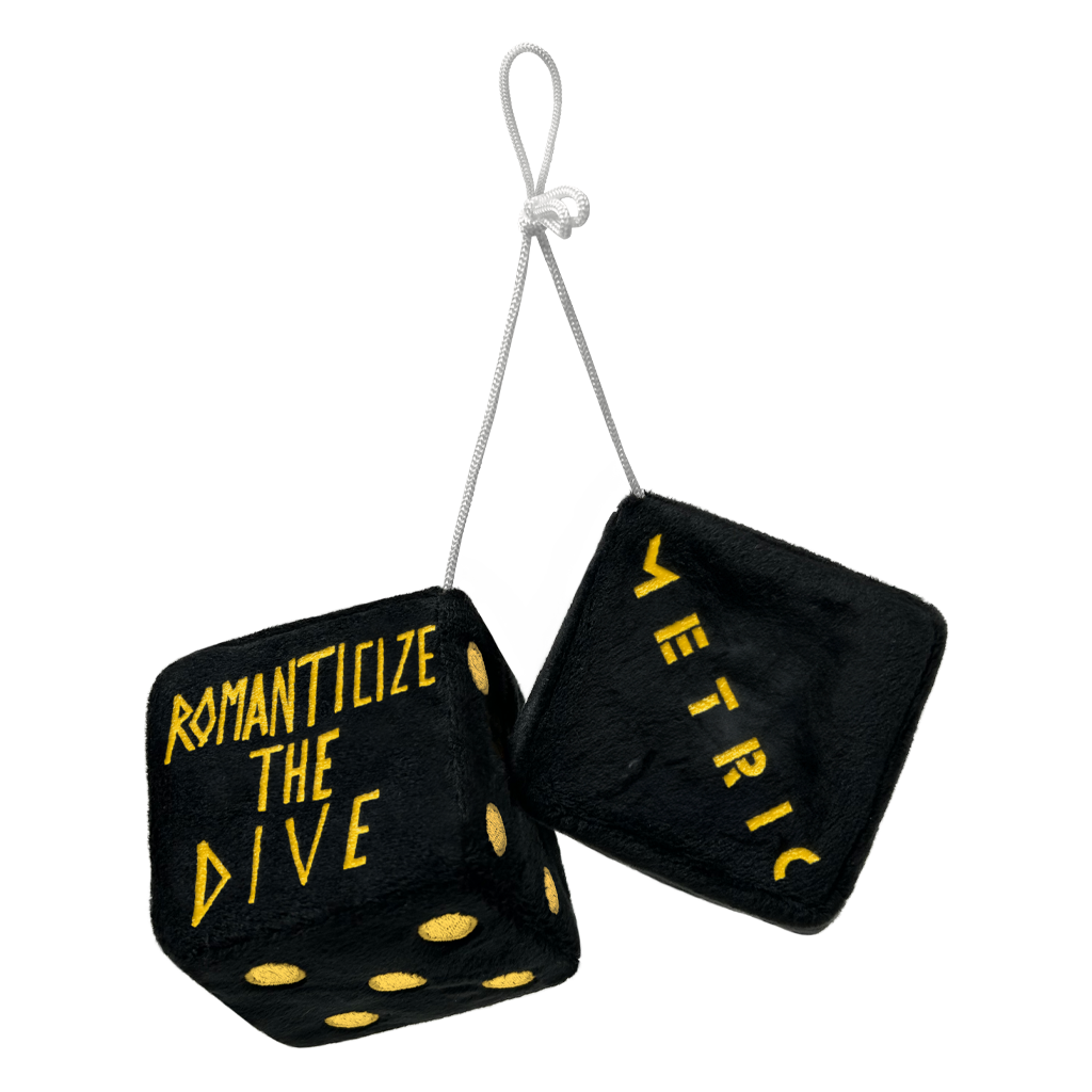 Romanticize The Dive Fuzzy Hang Dice