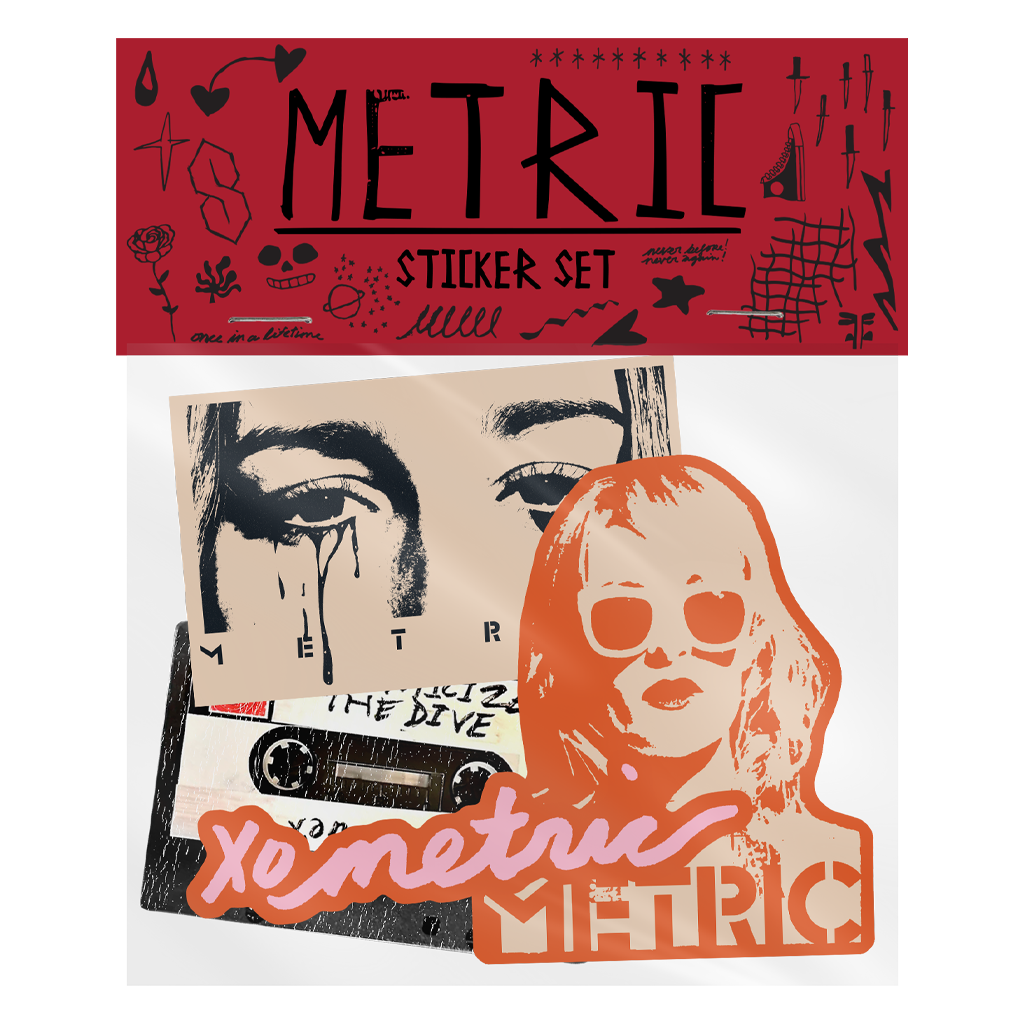 Metric Sticker Set