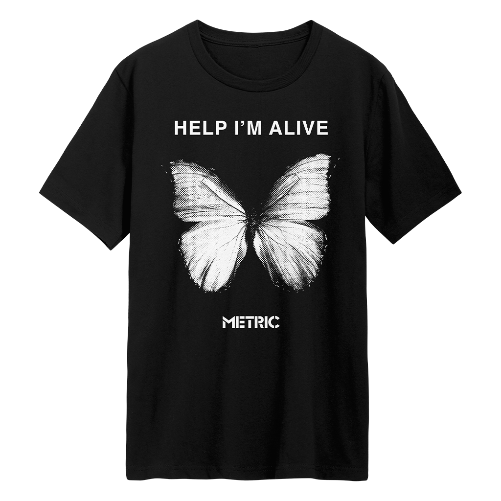 Help I'm Alive Butterfly T-Shirt - Limited Edition