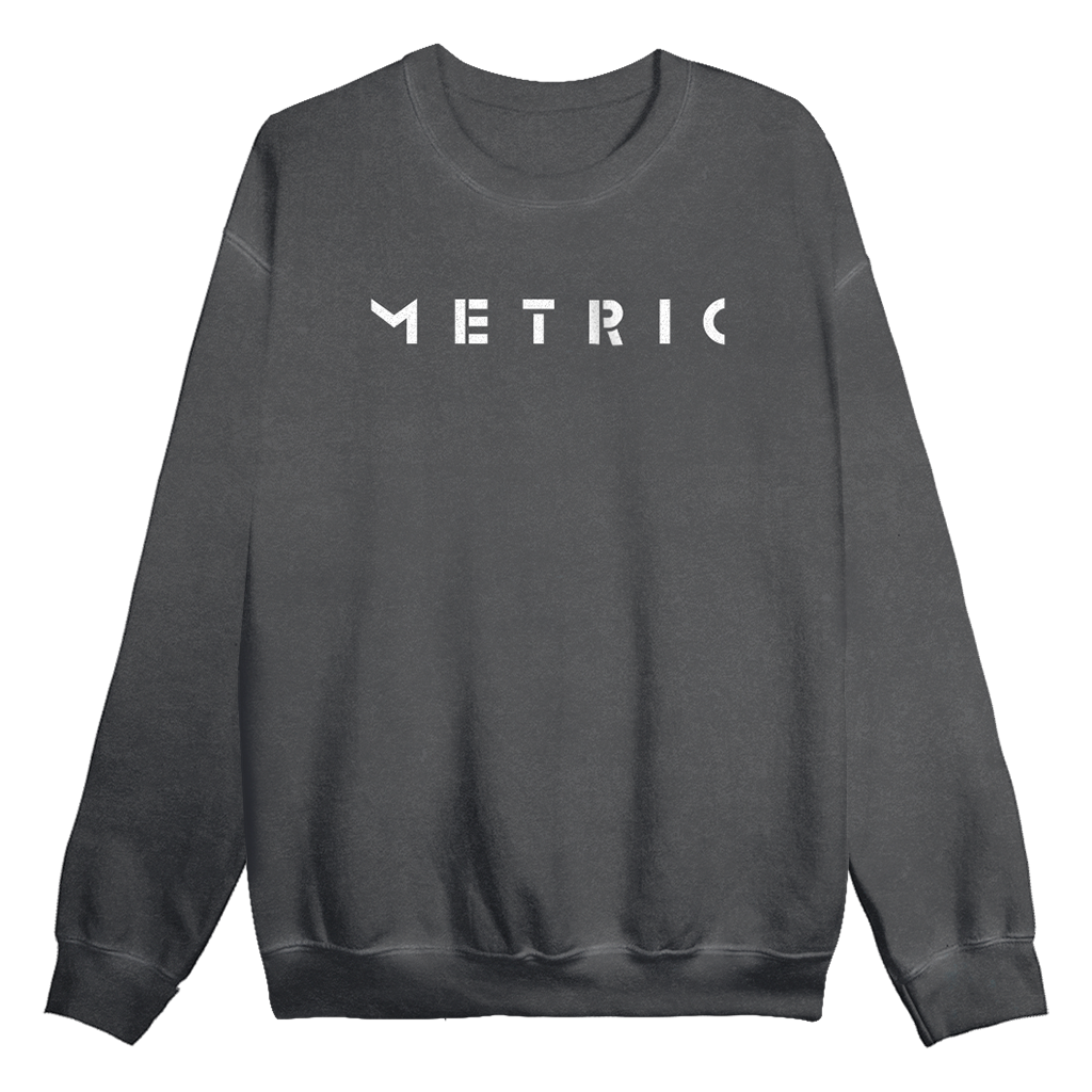Metric Logo Crewneck Sweatshirt