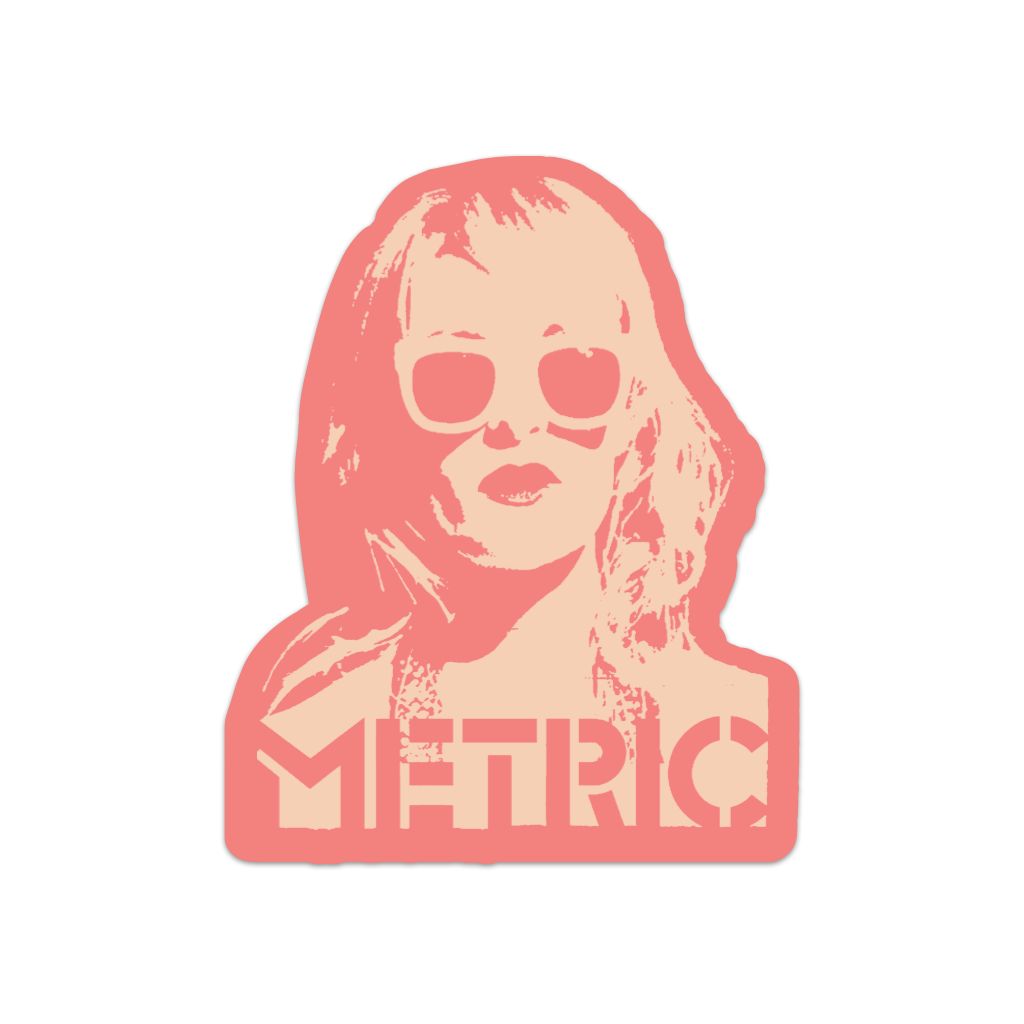 Emily Face Sticker 001 - Limited Edition - Metric Online Store