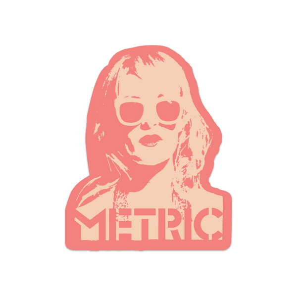 Emily Face Sticker 001 - Limited Edition - Metric Online Store