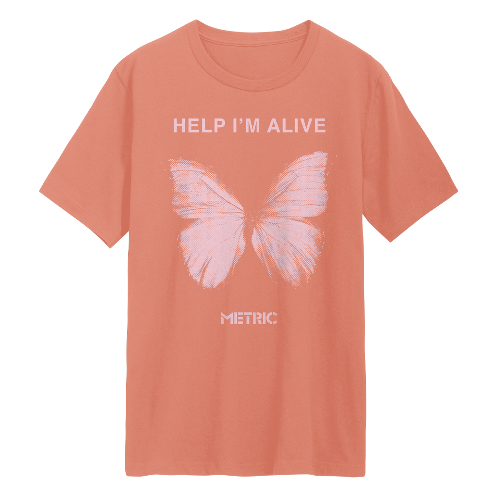 Help I&#39;m Alive Butterfly T-Shirt - Limited Edition