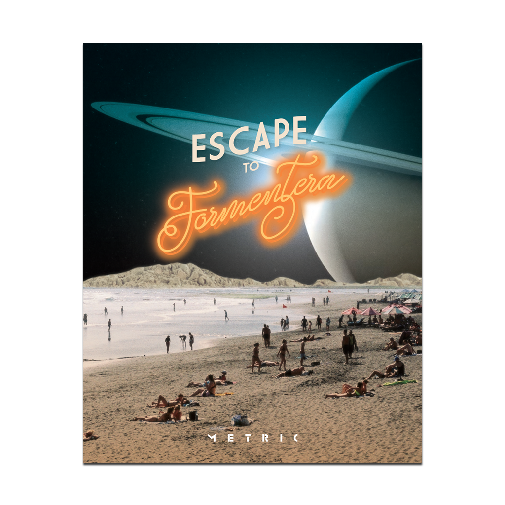 Escape To Formentera Glossy Print - Limited Edition