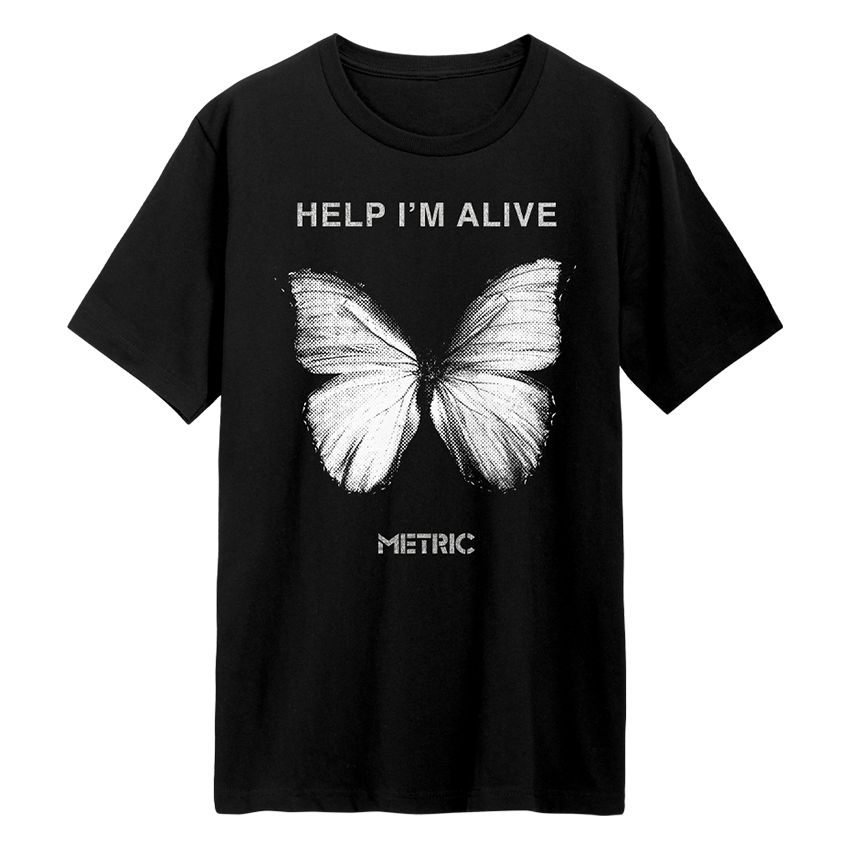 Help I'm Alive Butterfly T-Shirt