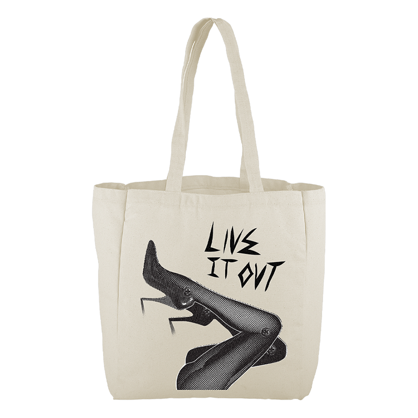 Live It Out Tote Bag